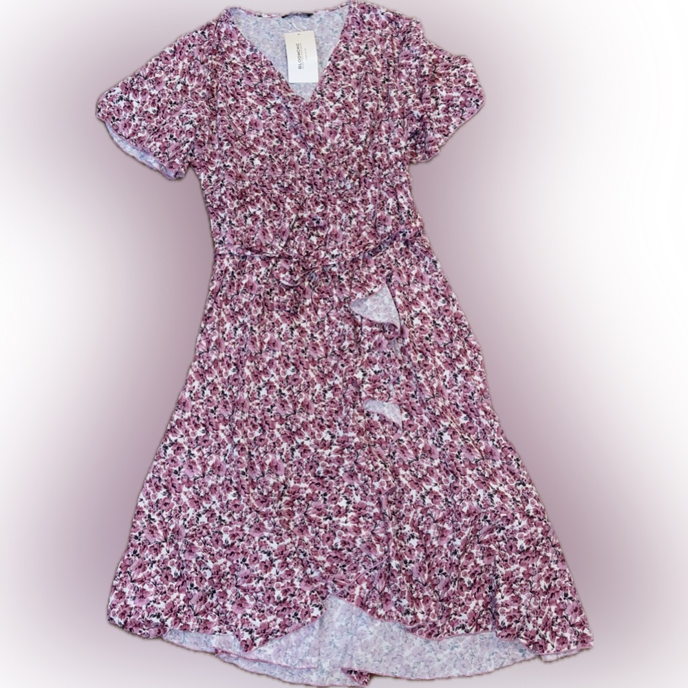 Bloomchic V Nack Floral Dress 14